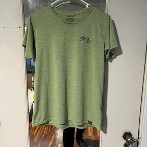 Green Patagonia Capilene Cool Daily T-shirt